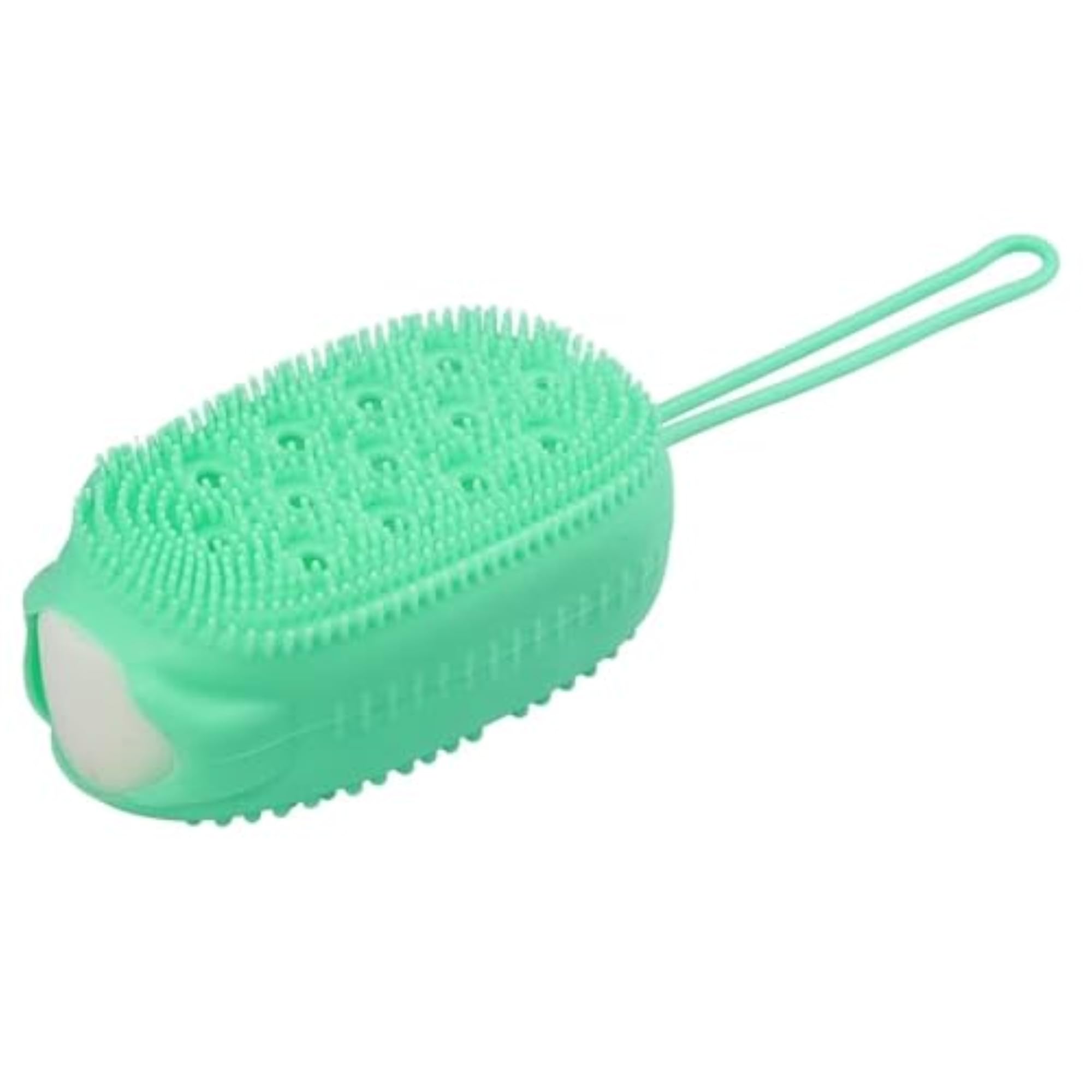 Silicone Bubble Bath Quick Foaming Scrubbing Brush
